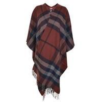 GESTUZ Malou Check Poncho