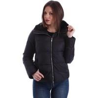 geox w6425q t2163 down jacket women womens coat in black