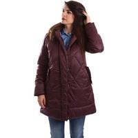 geox w6420a t2161 down jacket women womens coat in red