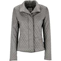 Geox W7220T T2161 Down jacket Women Grey women\'s Coat in grey