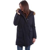 geox w6425s t2266 down jacket women womens coat in blue