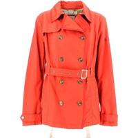 geox w5220e t2205 jacket women womens trench coat in red