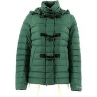 geox w5425j t1816 down jacket women womens jacket in green