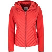 geox w6420n tc076 jacket women womens tracksuit jacket in red