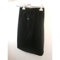 gerry weber small black velvet skirt gerry weber size s black mini ski ...