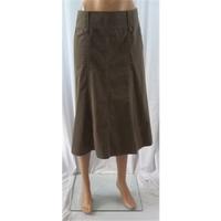 Gerry Weber M Long Khaki Skirt