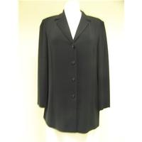 gerry weber black polyester jacket size 14 gerry weber size 14 black j ...