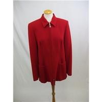 gerry weber red coat size 12