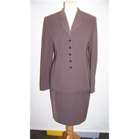 Gerry Weber - Size: 8 - Brown - Skirt suit
