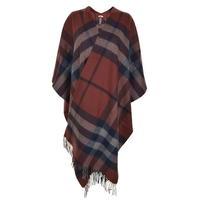 GESTUZ Malou Check Poncho