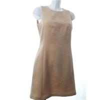 George Size 12 Beige Sleeveless Dress