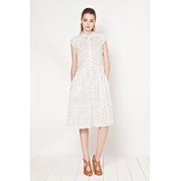 get knotted print dress