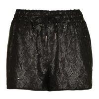 GESTUZ Rags Sequin Shorts