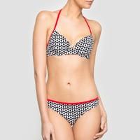 Geometric Print Bikini Bottoms