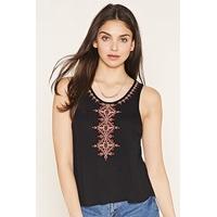 Geo Crisscross-Back Top