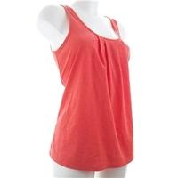 george size 12 red sleeveless top