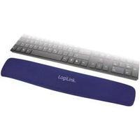 gel wrist support mat logilink keyboard gel palm rest blue