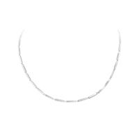 Georg Jensen Aria Silver Single Strand Layered Bar Necklace