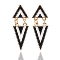 geometric drop earrings jewelry unique design geometric party daily ca ...