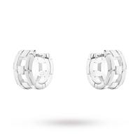 georg jensen aria silver hoop earrings