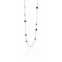 georg jensen necklace sphere black agate sautoir