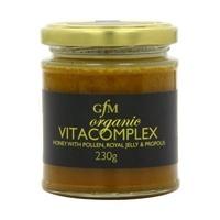 gfm vitacomplex honey pollen royal jelly propolis 230g