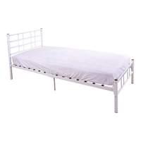 GFW Morgan Metal Bed Single White