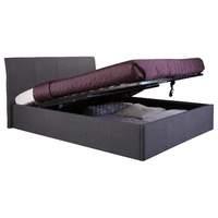 GFW Ascot Upholstered Ottoman Bed Kingsize Grey