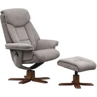 gfa exmouth mink fabric massage swivel recliner chair