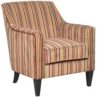 GFA Bloomsbury Candy Stripe Fabric Chair