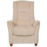 GFA Shangri La Beige Fabric Fixed Chair