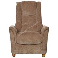 GFA Shangri La Mink Fabric Fixed Chair