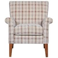 GFA Balmoral Canterbury Plaid Fabric Armchair