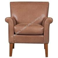 GFA Balmoral Vintage Tan Fabric Armchair