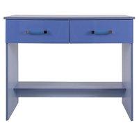 gfw ottawa kids 2 drawer desk blue