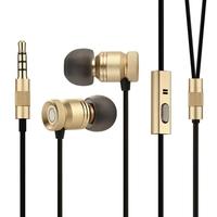 GGMM Nightingale Full Metal In-ear Earphone Earbud Portable Sports Stereo Headphone Running Headset Earpiece Hands-free 3.5mm with Mic for iPhone 7 Pl