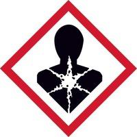 GHS Health Hazard Symbol Label - SAV (50 x 50mm) Pack of 10
