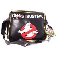ghostbusters classic logo messenger bag black