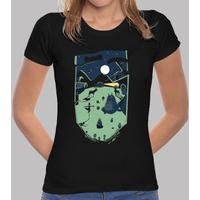 ghibli forest- woman t-shirt