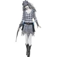 Ghost Town Cowgirl Costume 8-10