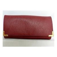 ghs red leather wallet ghs size not specified red wallet