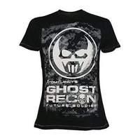 ghost recon white logo mens black t shirt large