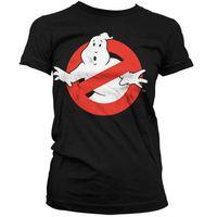 ghostbusters womens t shirt classic shield