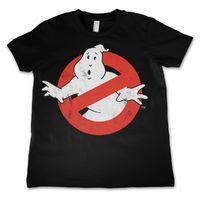 Ghostbusters Distressed Logo Kids T-Shirt