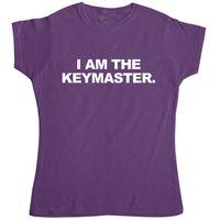 ghostbusters inspired womens t shirt keymaster