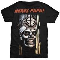 Ghost Here\'s Papa Men\'s Black T Shirt: X Large