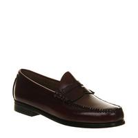 G.H Bass Larson Penny MAROON LEATHER