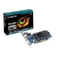 Gigabyte Gv-n210d3-1gi Geforce 210 1gb Atx Vga Dvi-i Hdmi Graphics Card