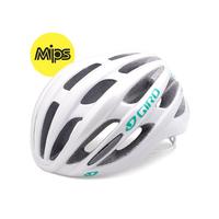 giro saga mips womens road bike helmet whitepearl