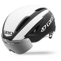 Giro Air Attack Shield Road Bike Helmet Matt Black/White